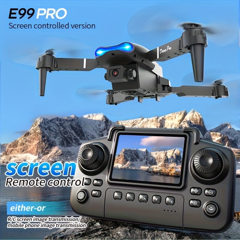 E99 PRO MAX – składany dron z  – Drone Gimbal Brushless recenzja i cena